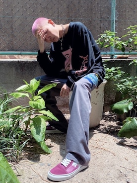 梶田 健太郎さん（メンズ・177cm）の冬コーディネート