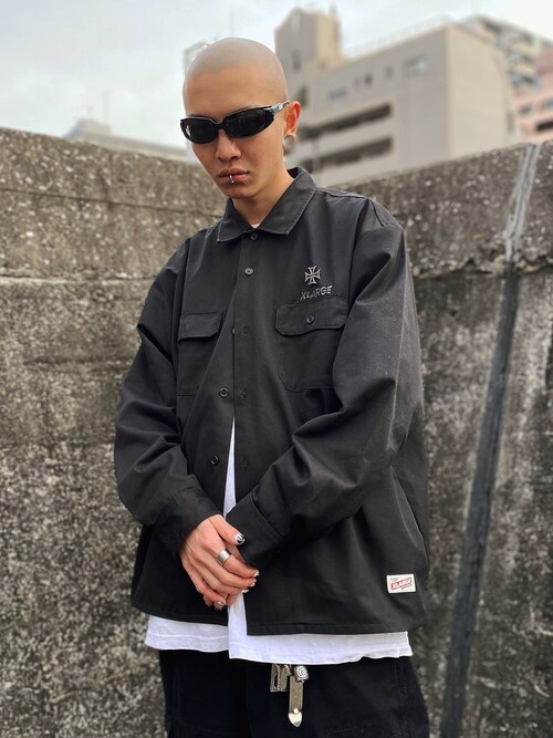 Xlarge 大阪梶田 健太郎さんのシャツ ブラウスを使ったコーディネート Zozotown Xlarge 大阪梶田 健太郎さんのシャツ ブラウスを使ったコーディネート Zozotown