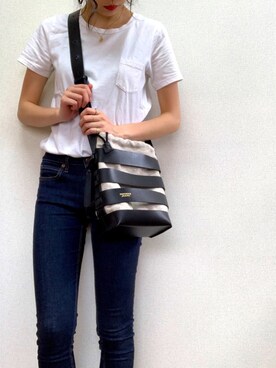 「Jewelna Rose（ジュエルナローズ）のアイテム」を使った、TTさん（レディース・160cm）の夏コーディネート