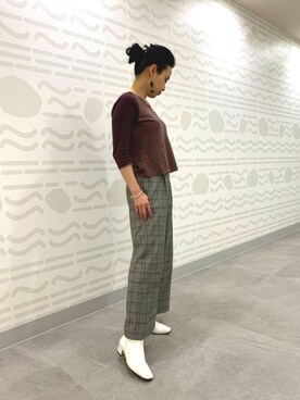HIMIKO　大丸福岡天神店(博多大丸)さん（レディース・158cm）の秋コーディネート