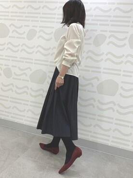HIMIKO 大丸福岡天神店(博多大丸)さん(レディース・158cm)の冬コーディネート