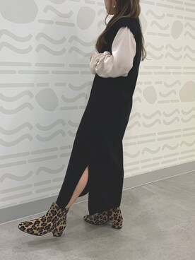 HIMIKO　大丸福岡天神店(博多大丸)さん（レディース・158cm）の冬コーディネート