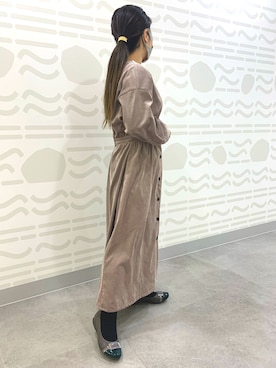 「スニーカーパンプス」｜HIMIKO　大丸福岡天神店(博多大丸)さん（レディース・158cm）の春コーディネート