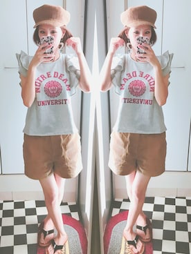 natsuさん（レディース・165cm）の夏コーディネート