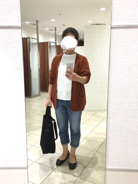 「Lui e Lei（ルイエレイ）のアイテム（シューズ）」を使った、はむさん（レディース・158cm）の秋コーディネート
