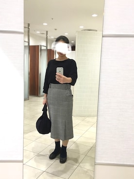「Lui e Lei（ルイエレイ）のアイテム（シューズ）」を使った、はむさん（レディース・158cm）の秋コーディネート