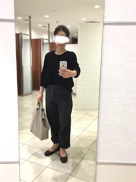 「Lui e Lei（ルイエレイ）のアイテム（シューズ）」を使った、はむさん（レディース・158cm）の春コーディネート