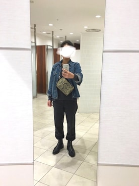 「orSlow（オアスロウ）のアイテム（ジャケット/アウター）」を使った、はむさん（レディース・158cm）の冬コーディネート