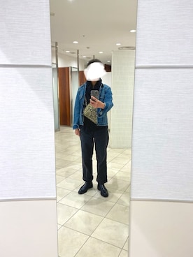 「orSlow（オアスロウ）のアイテム（ジャケット/アウター）」を使った、はむさん（レディース・158cm）の冬コーディネート