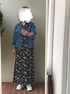「orSlow（オアスロウ）のアイテム（ジャケット/アウター）」を使った、はむさん（レディース・158cm）の春コーディネート