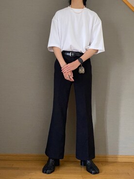 「GUCCI（グッチ）のアイテム（その他）」を使った、 ぴえんさん（メンズ・170cm）の秋コーディネート