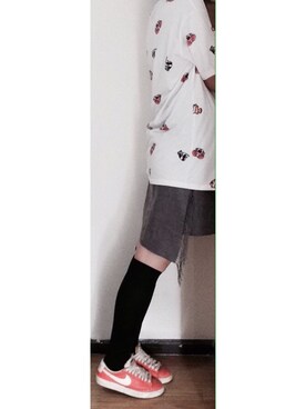 「PANCOATのアイテム」を使った、REME_さん（レディース・165cm）の春コーディネート