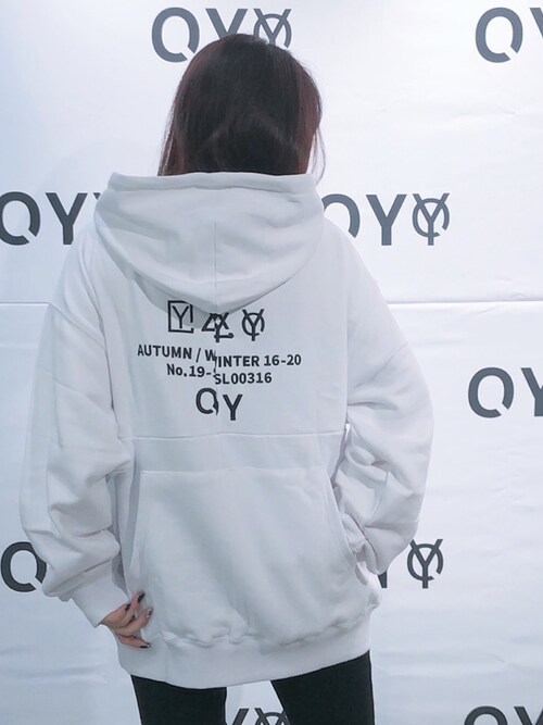 yun.|OYのパーカーを使ったコーディネート - WEAR オンラインストア格安 OY ダブル ポケット フーディ プルオーバーパーカー パーカー