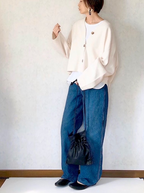 Ybtn ユニクロのデニムパンツを使ったコーディネート Wear