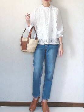 ybtnさん（レディース・159cm）の春コーディネート