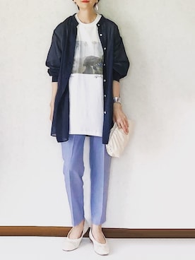 ybtnさん（レディース・159cm）の夏コーディネート