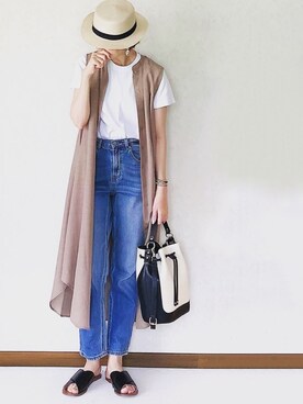ybtnさん(レディース・159cm)の夏コーディネート