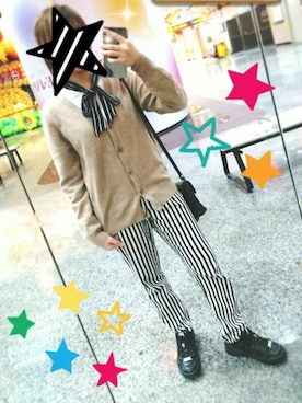 「DADA（ダダ）のアイテム」を使った、Telizuさん（レディース・158cm）の春コーディネート