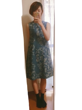 「eiπe （イーペ）のアイテム（ワンピース/ドレス）」を使った、YURIKAさん（レディース・168cm）の春コーディネート