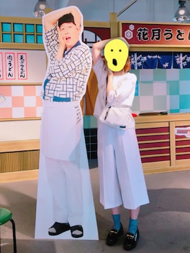 「アイテム（ドレスシューズ）」を使った、YURIKAさん（レディース・168cm）の秋コーディネート