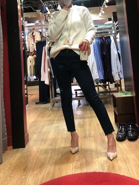 M.Oさん（レディース・154cm）の冬コーディネート