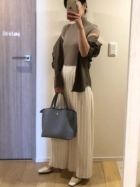 M.Oさん（レディース・154cm）の春コーディネート