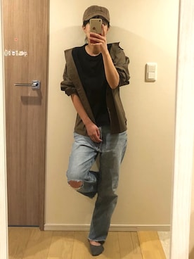 M.Oさん（レディース・154cm）の春コーディネート