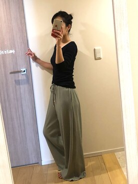 M.Oさん（レディース・154cm）の春コーディネート