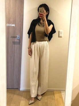 M.Oさん（レディース・154cm）の春コーディネート