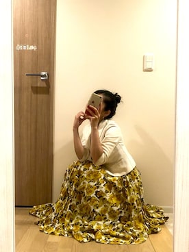 「JILL STUART（ジルスチュアート）のアイテム（ジャケット/アウター）」を使った、M.Oさん（レディース・154cm）の春コーディネート