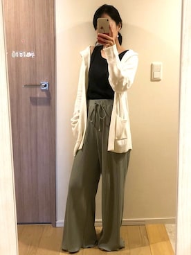 M.Oさん（レディース・154cm）の春コーディネート