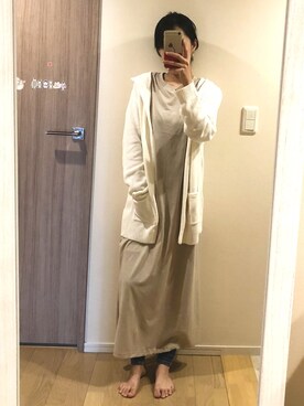 M.Oさん（レディース・154cm）の春コーディネート