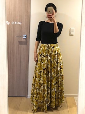 M.Oさん（レディース・154cm）の春コーディネート