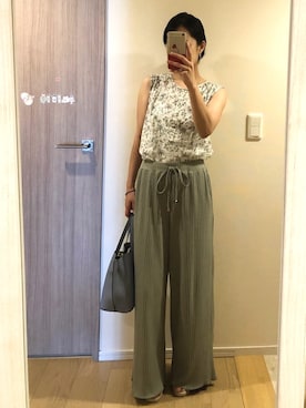 M.Oさん（レディース・154cm）の春コーディネート