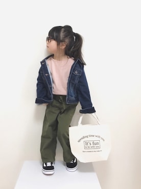 𝚏𝚞𝚞*さん(キッズ・90cm)の春コーディネート