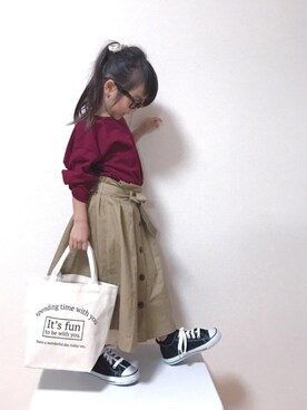 𝚏𝚞𝚞*さん（キッズ・90cm）の秋コーディネート