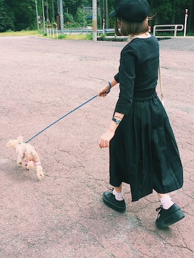 417さん（レディース・157cm）の冬コーディネート