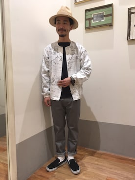 ハタノさん（メンズ・170cm）の春コーディネート