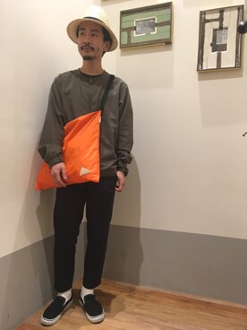 ハタノさん(メンズ・170cm)の春コーディネート