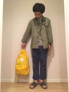 ハタノさん(メンズ・170cm)の春コーディネート