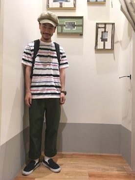 ハタノさん(メンズ・170cm)の夏コーディネート