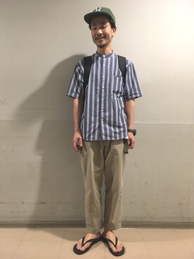 ハタノさん（メンズ・170cm）の夏コーディネート