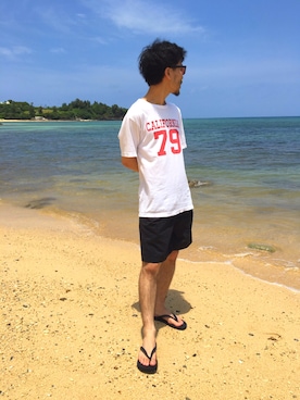 ハタノさん（メンズ・170cm）の夏コーディネート