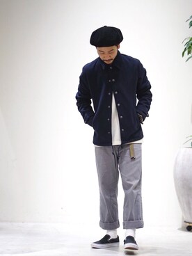 ハタノさん（メンズ・170cm）の冬コーディネート