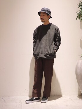 ハタノさん（メンズ・170cm）の冬コーディネート