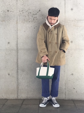 ハタノさん（メンズ・170cm）の冬コーディネート