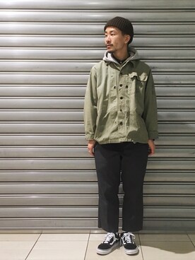 ハタノさん（メンズ・170cm）の春コーディネート