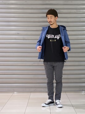 ハタノさん（メンズ・170cm）の春コーディネート