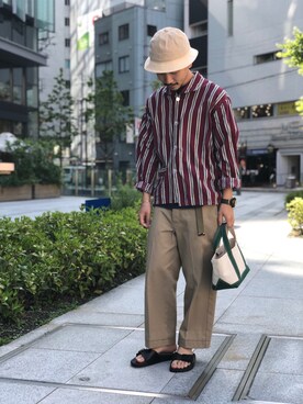 ハタノさん（メンズ・170cm）の春コーディネート