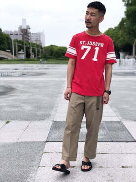 ハタノさん（メンズ・170cm）の春コーディネート